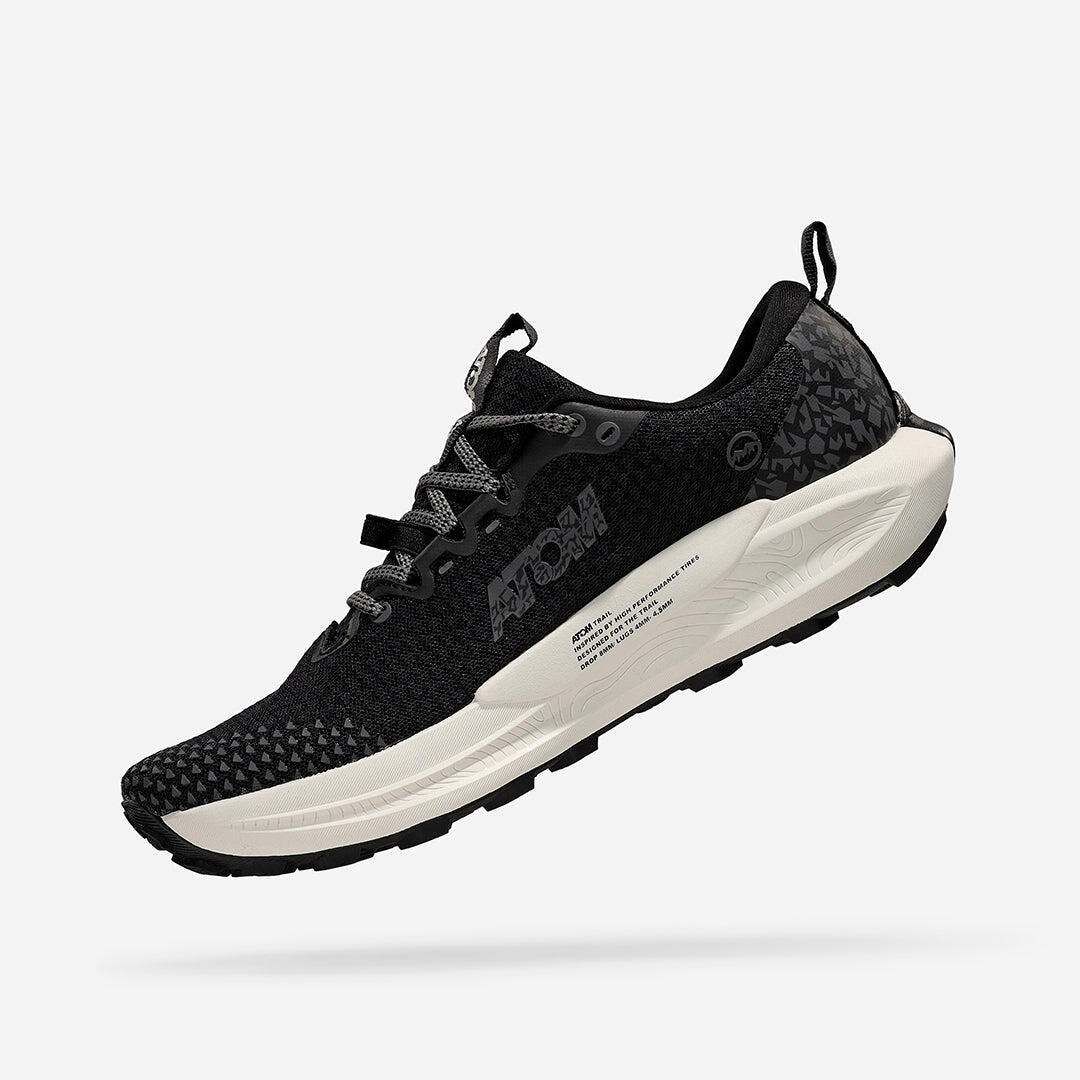 Scarpa da Trail Running Uomo  ATOM AT201 Terra V3 Low Density BLACK 4/7