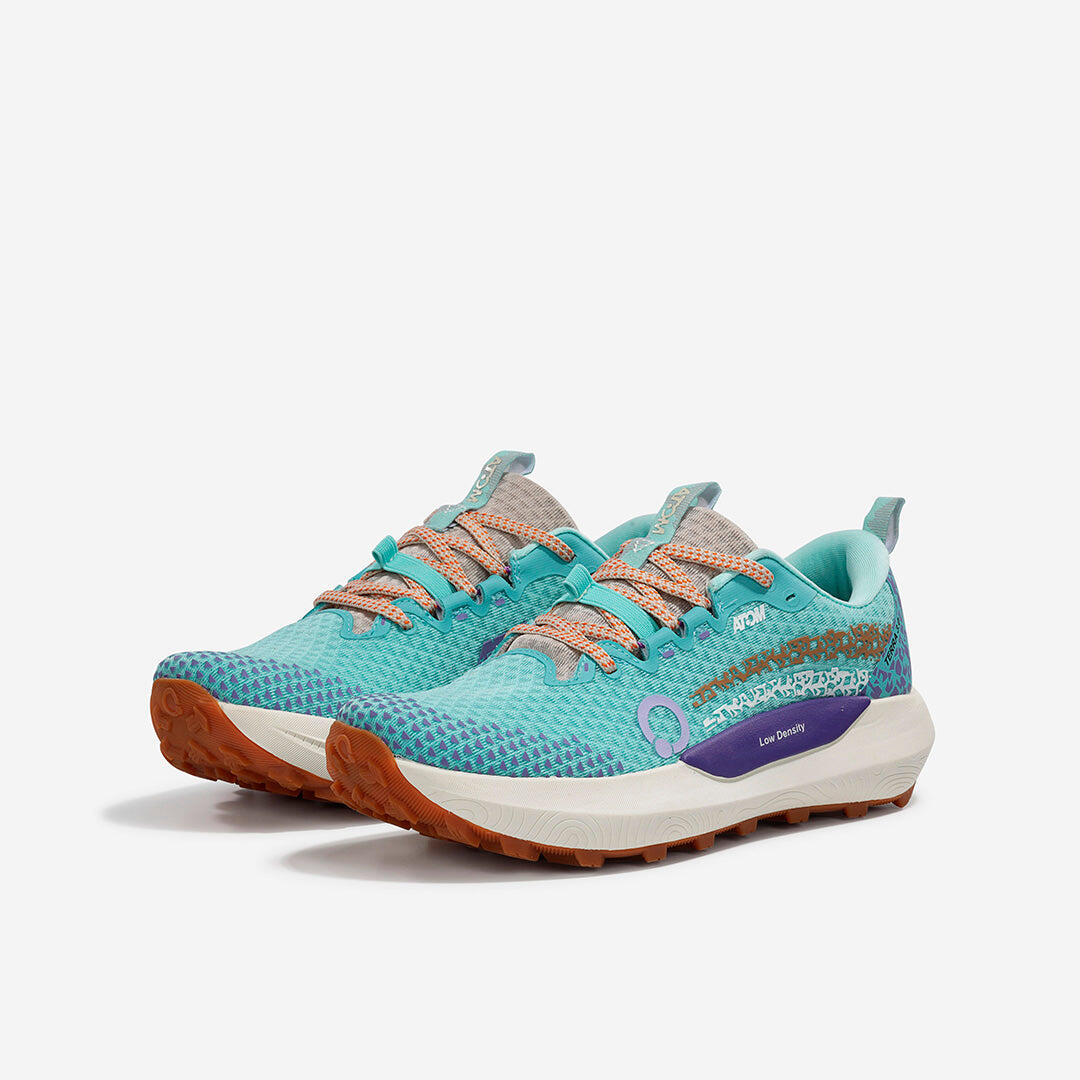 Ténis Terra V3 AT202 para mulher, cor turquesa corrida Mulher Verde ATOM 5/7