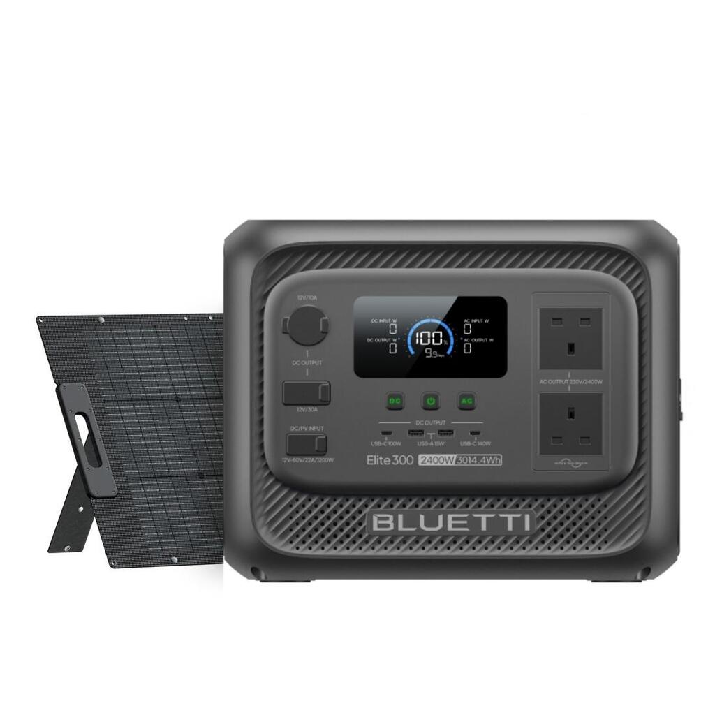 Elite 300 + 350W  3014Wh Portable Power Station for RV Trips and Home Backup