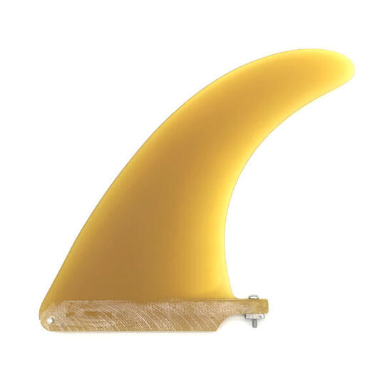 SURF SYSTEM - Classic Fiberglass Single Fin (Us Box) - 7.5 - Yellow