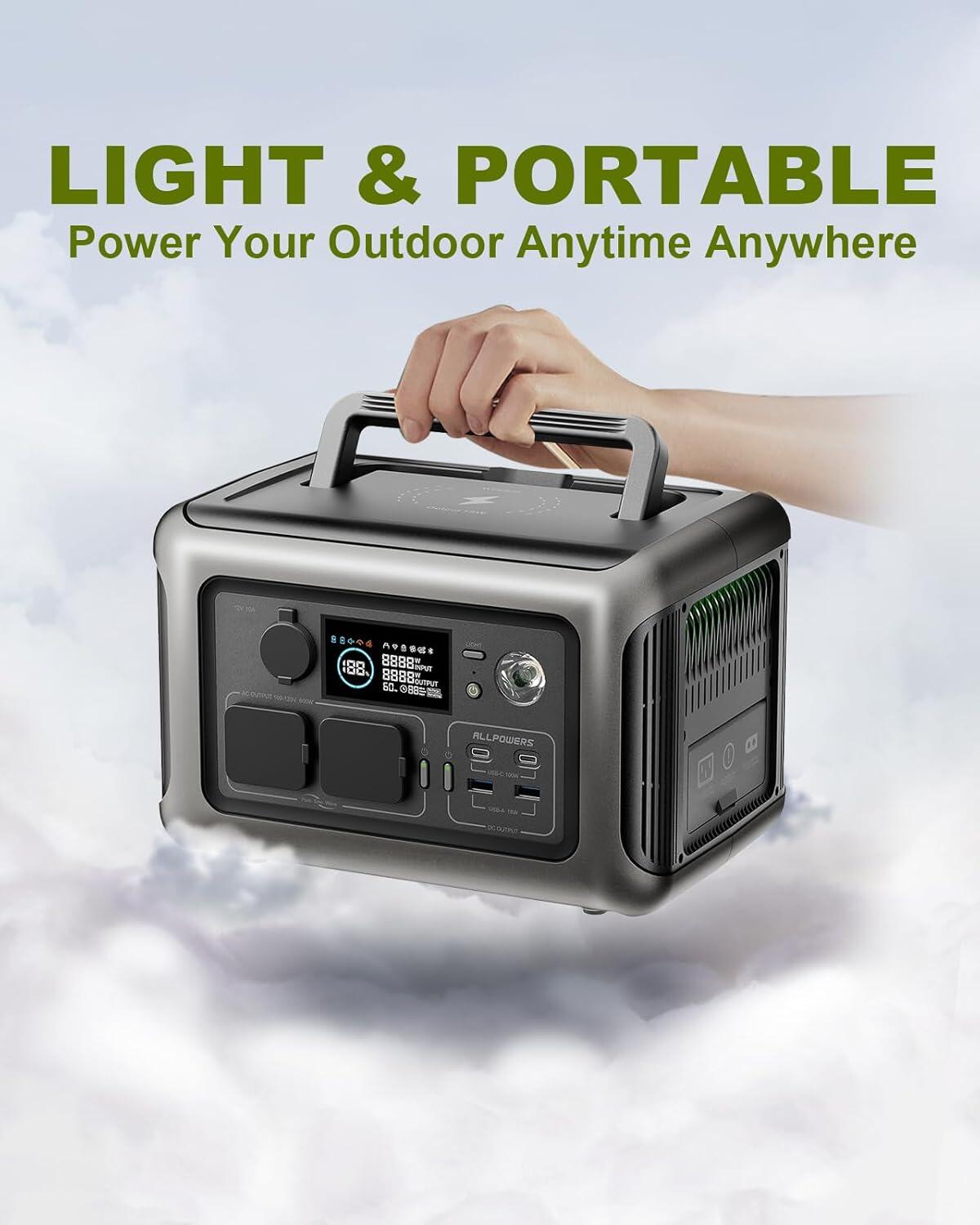 ALLPOWERS R600 Station d'énergie portable 2/7