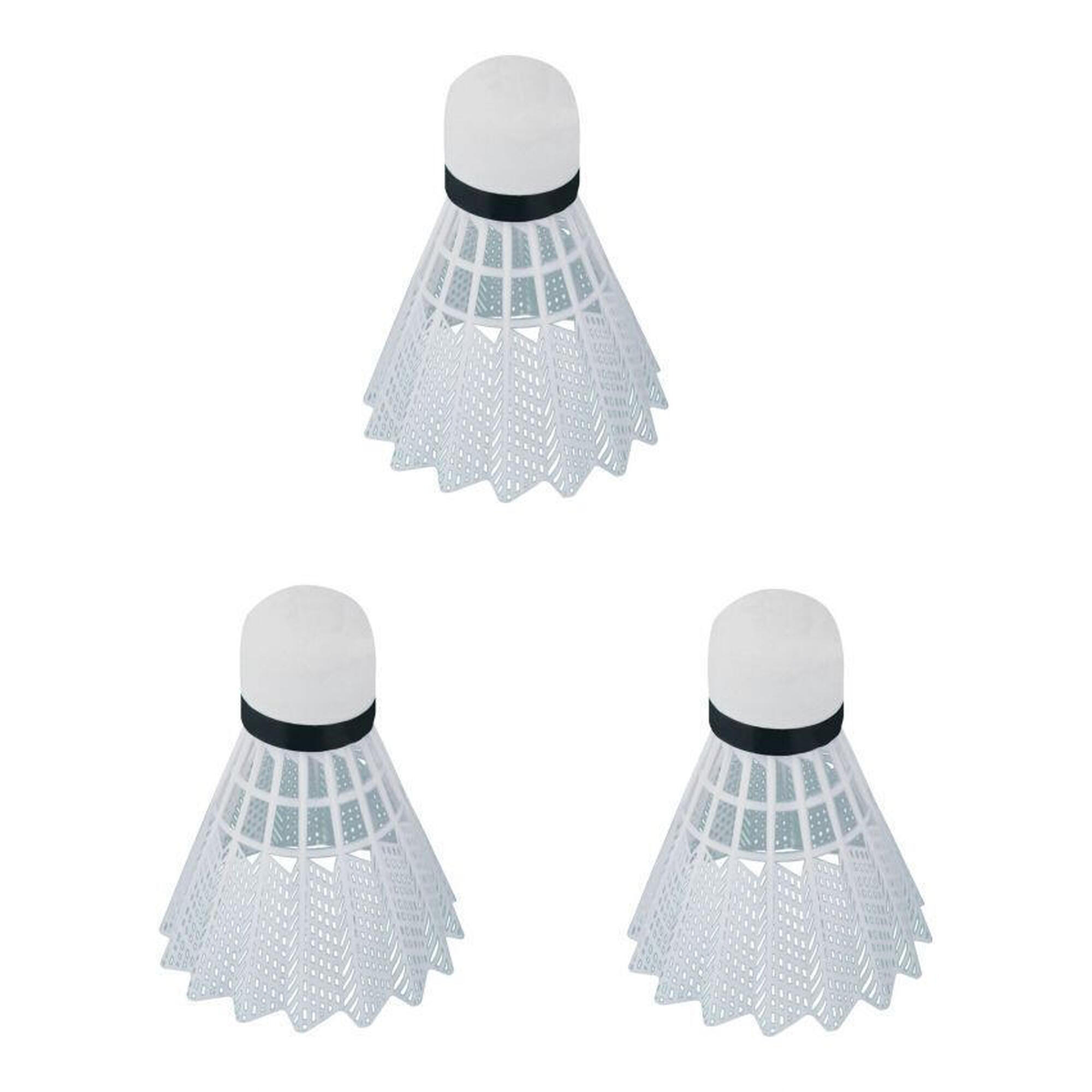 Fluturasi badminton MASTER plastic - set 3 bucati