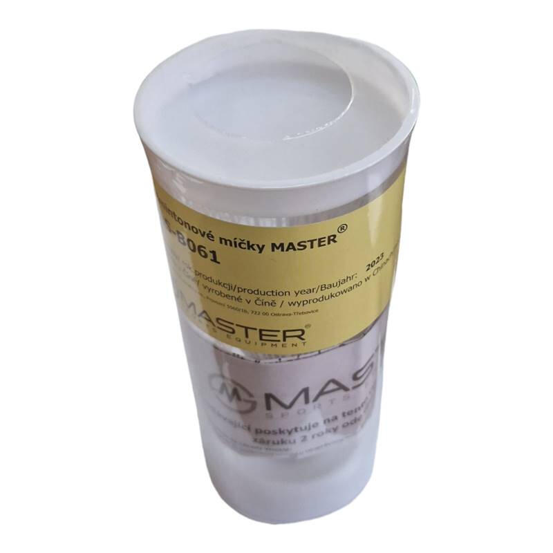 Fluturasi badminton MASTER plastic - set 3 bucati