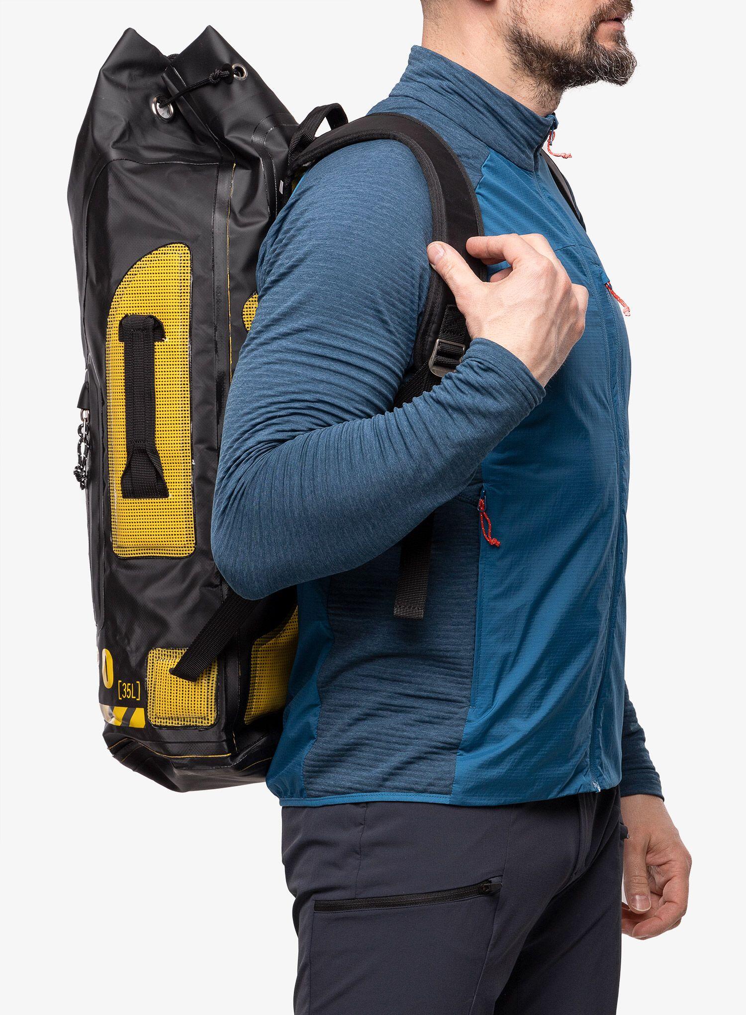 Worek Transportowy Beal Pro Work 35L Czarny/Żółty 5/6