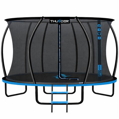 Trampoline voor kinderen voor in de tuin thunder inside ultra 14ft 427cm roze