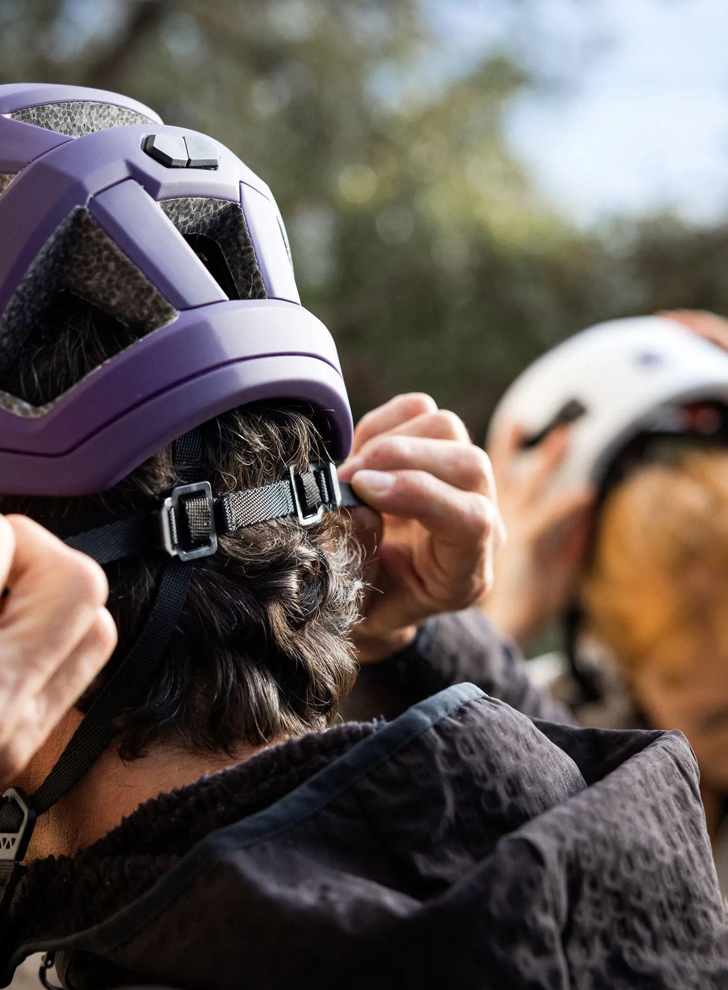 Casco de escalar BEAL Indy morado-negro 6/7