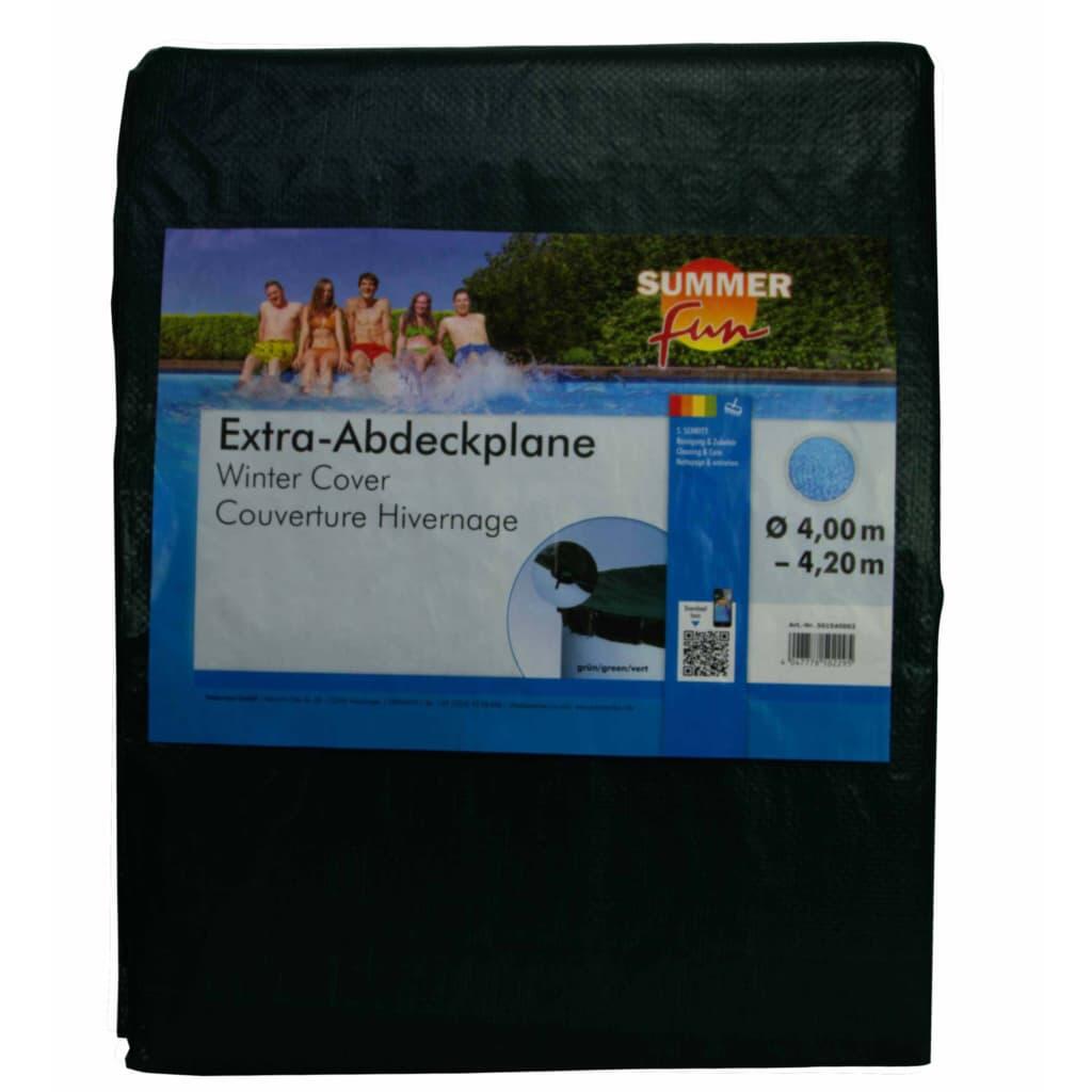 Abdeckplane für 420cm Rund Pools und Schwimmbecken - 160 g/m² extra
Winterschutz 2/7