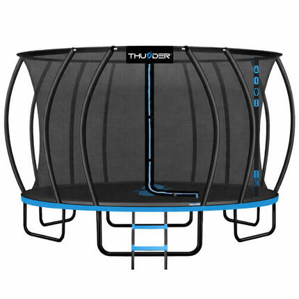 Trampoline de jardin pour enfants THUNDER INSIDE ULTRA 16FT 488CM bleu