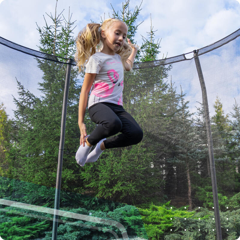 Zahradní trampolína se sítí THUNDER INSIDE ELITE 8FT 244 cm