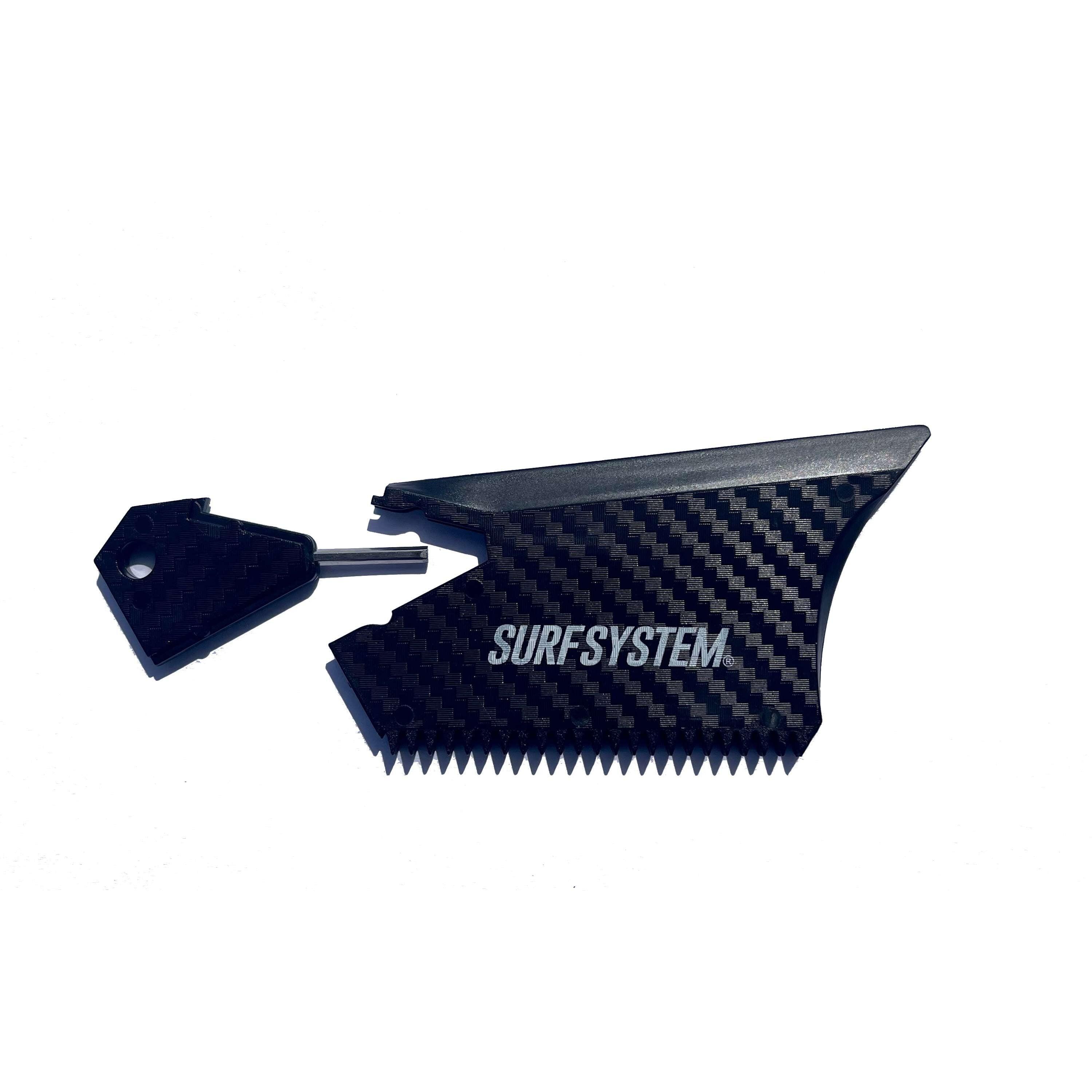 SURF SYSTEM - Peine de wax y llave de quillas 1/2