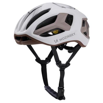 Kask rowerowy szosowy Wozinsky M ultralekki taupe regulowany