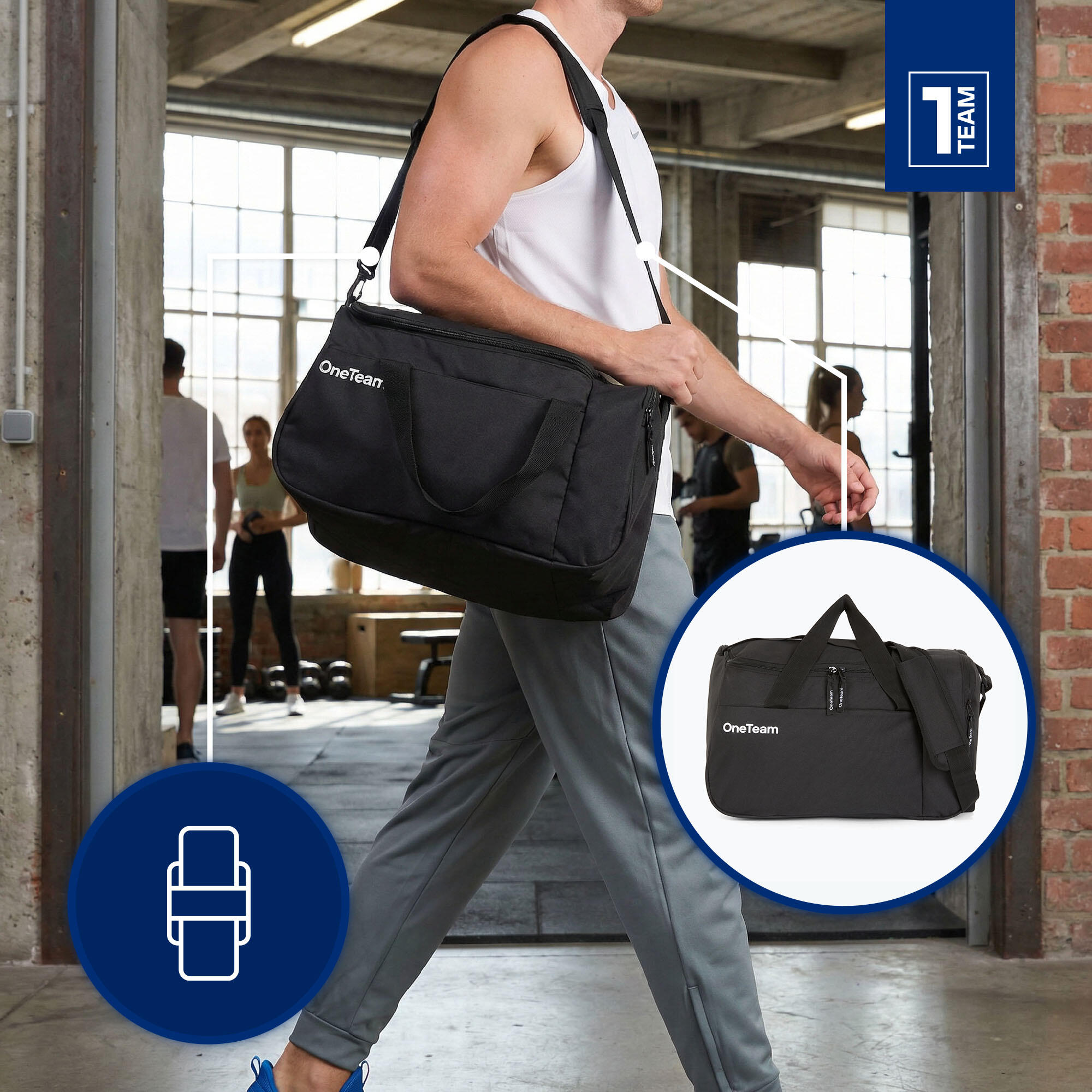 Sac de sport OneTeam Passa 26 l 4/7