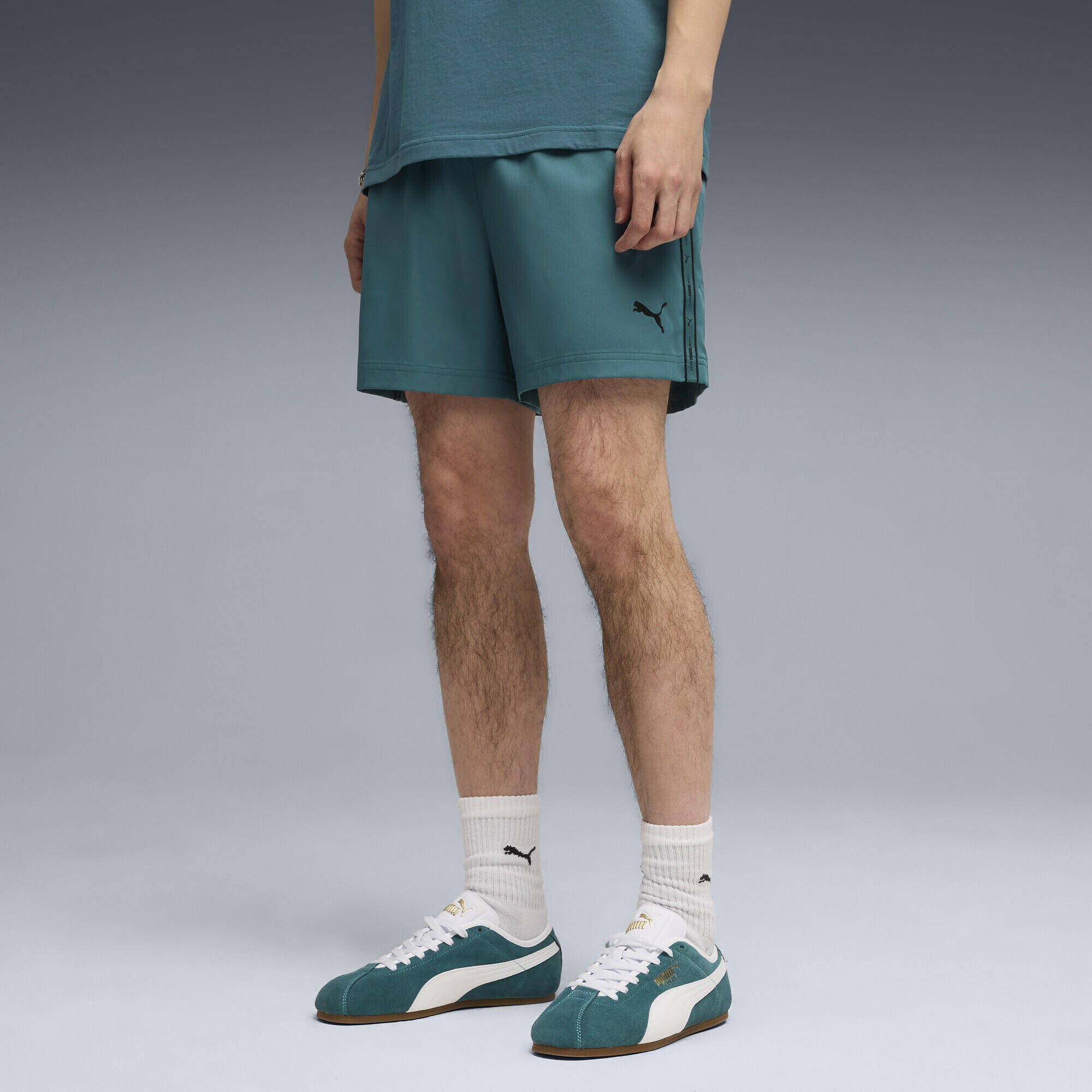 Shorts tejidos Essentials Tape 5" Hombre PUMA 2/5