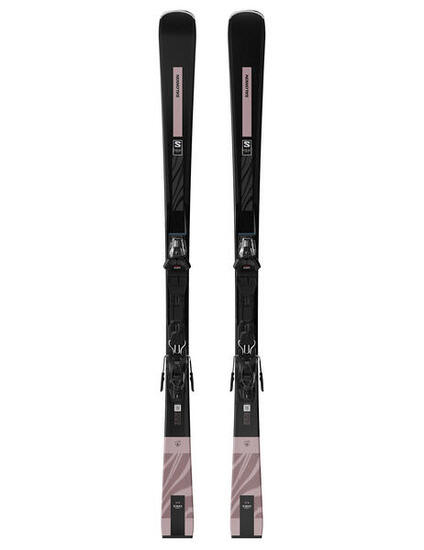 Narty slalomowe damskie SALOMON S/MAX N°8 + wiązania SALOMON M10 z GRIPWALK 2025