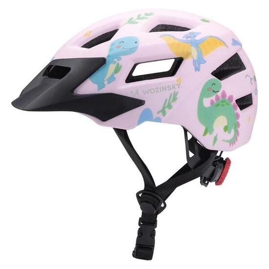 Casque de vélo tout terrain pour enfants Wozinsky avec visière amovible