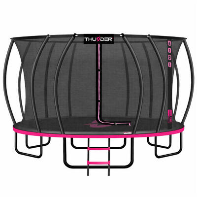 Trampoline voor kinderen voor in de tuin thunder inside ultra 16ft 488cm roze