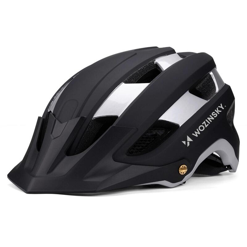 Cască de bicicletă all mountain Wozinsky cu vizieră detașabilă ușoară