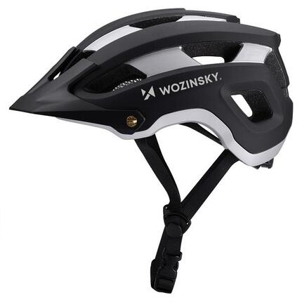 Casque de vélo tout terrain Wozinsky avec visière amovible léger