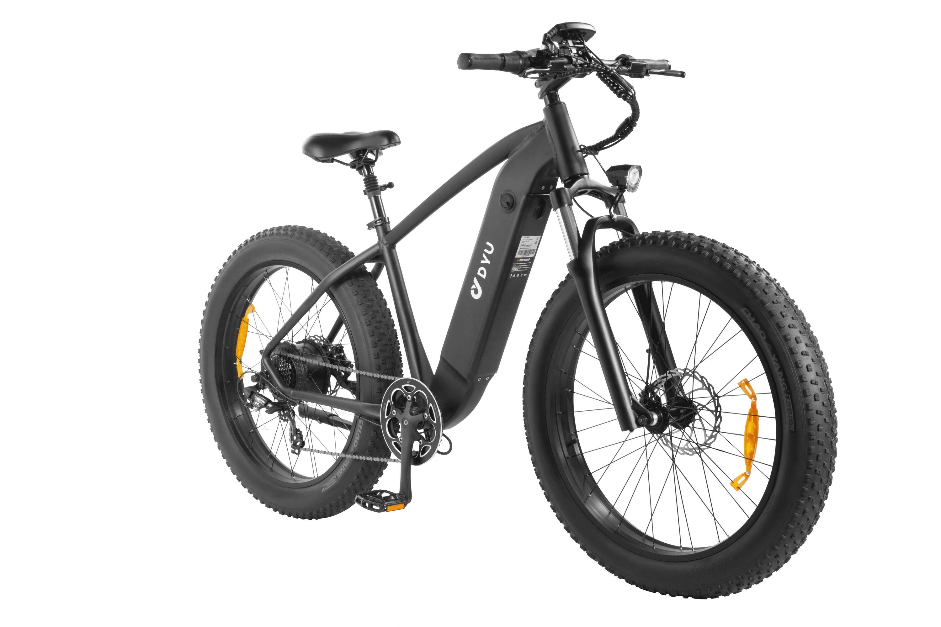 Bici elettrica Fat Tire DYU King 750 con freni idraulici Shimano a 7 velocità 2/7