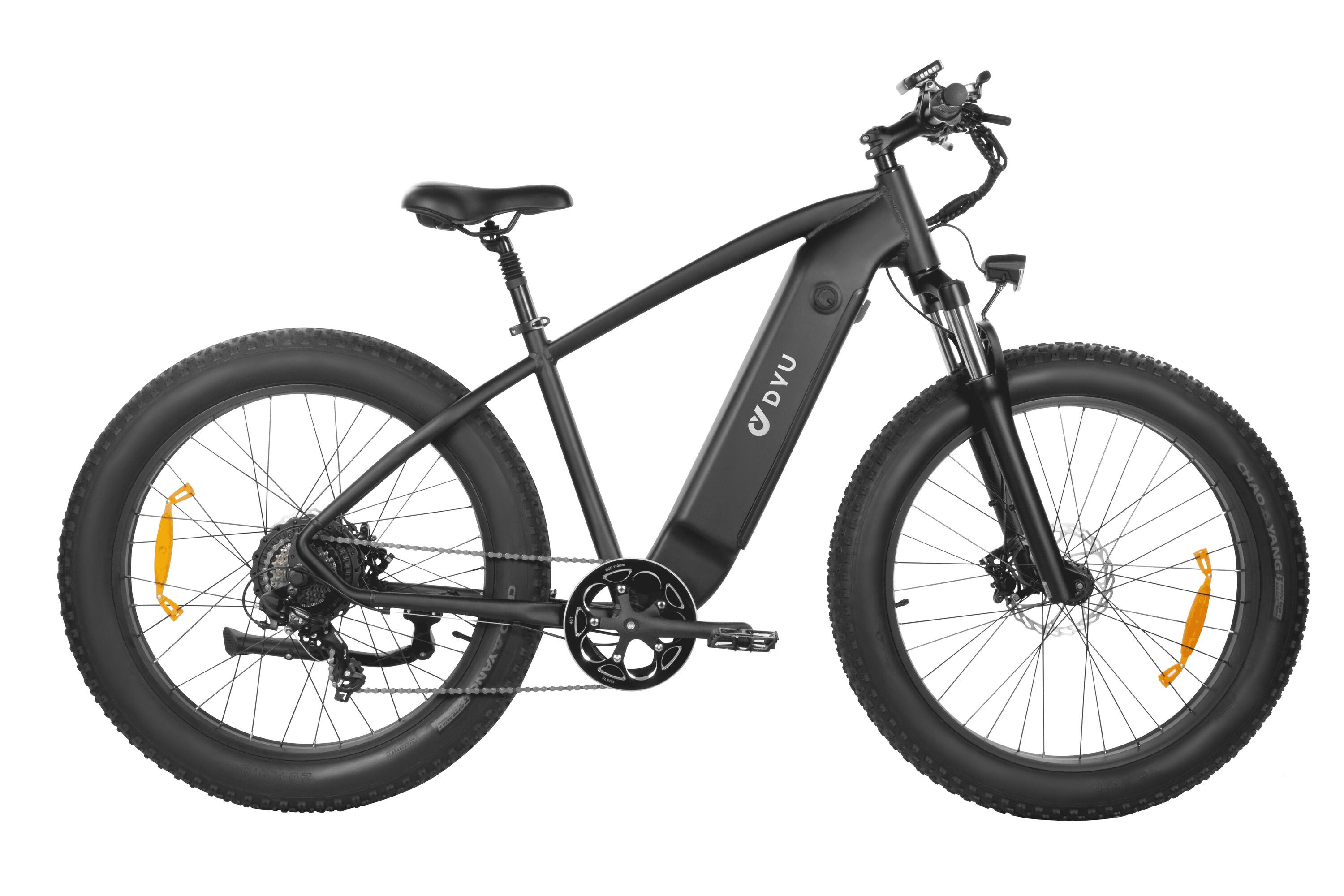 Bici elettrica Fat Tire DYU King 750 con freni idraulici Shimano a 7 velocità 5/7