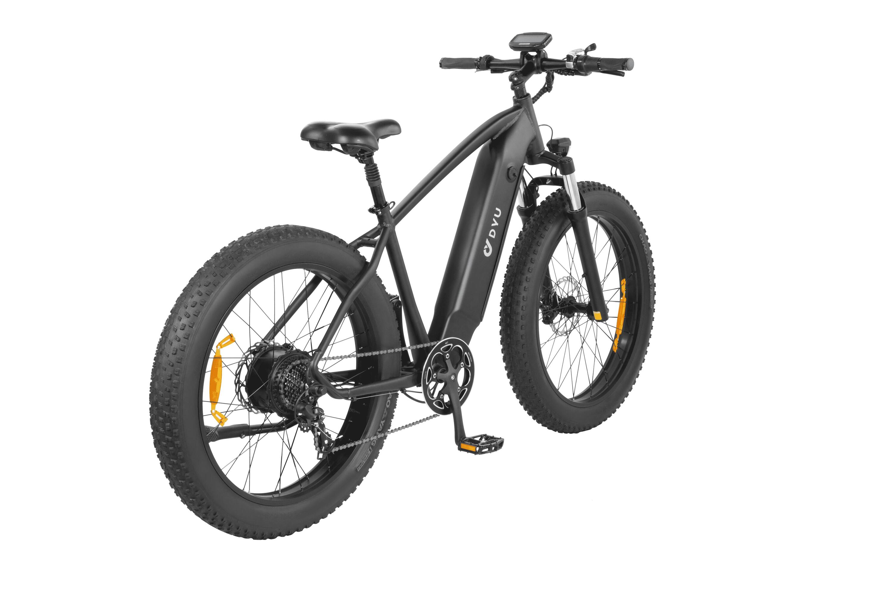 Bici elettrica Fat Tire DYU King 750 con freni idraulici Shimano a 7 velocità 4/7