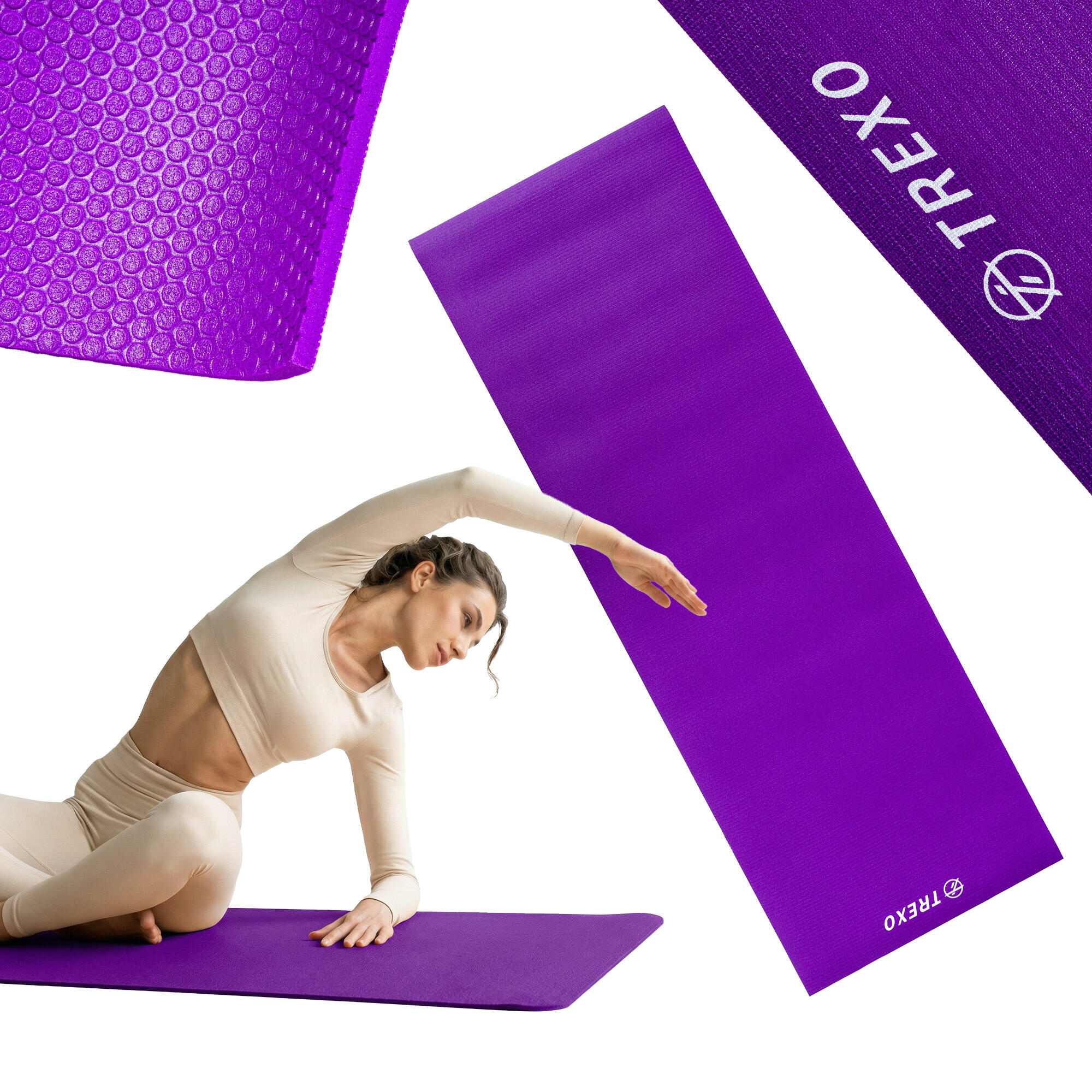 Luxe Yogamat van wol - De Wollenwinkel
