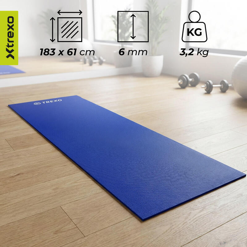 Covoraș de yoga din PVC XTREXO