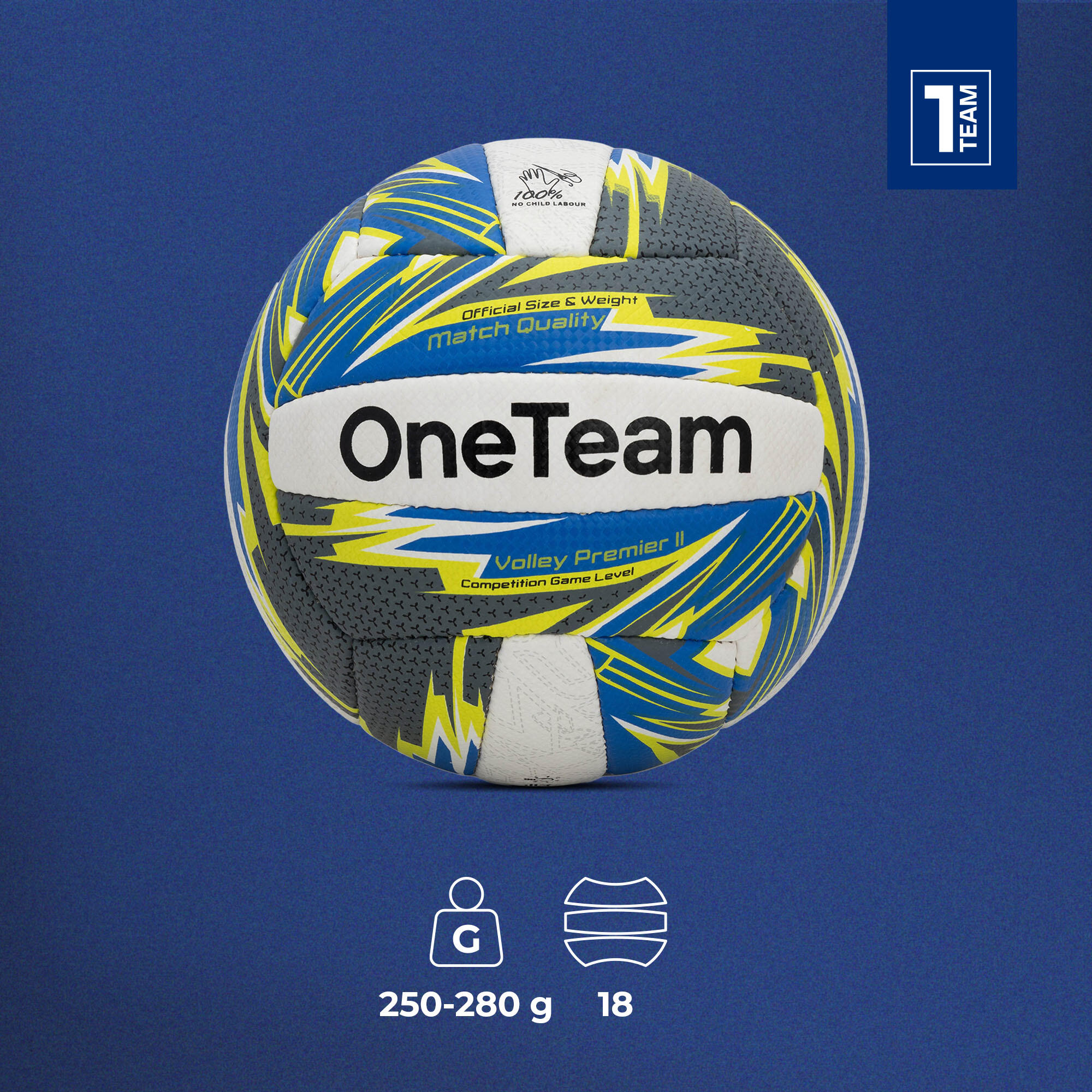 Ballon de beach-volley OneTeam HS 2/7