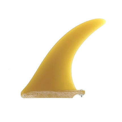 SURF SYSTEM - Dolphin Fiberglass Single Fin (Us Box) - 9.75 - Yellow