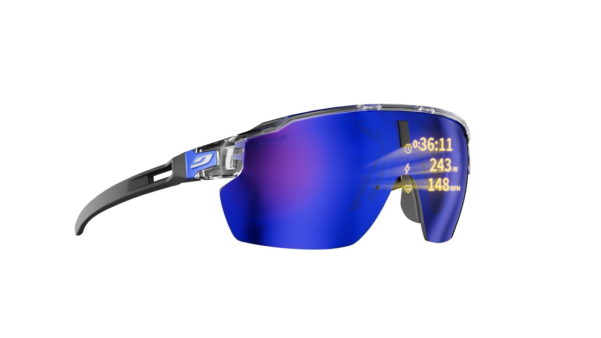 Okulary sportowe inteligentne JULBO EVAD-2 black/blue 4/7