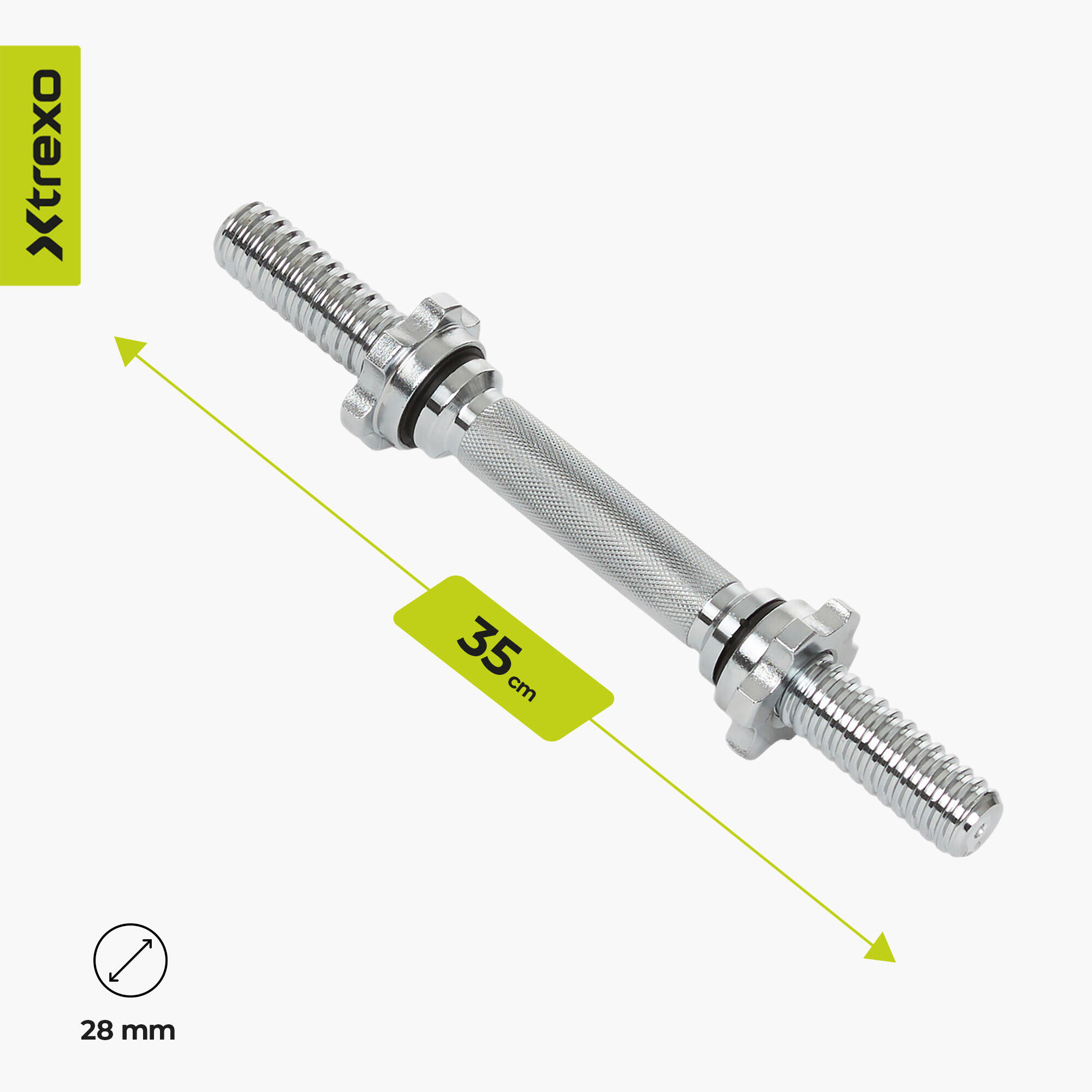 Poignée pour haltères XTREXO TX-SDB35 3/7