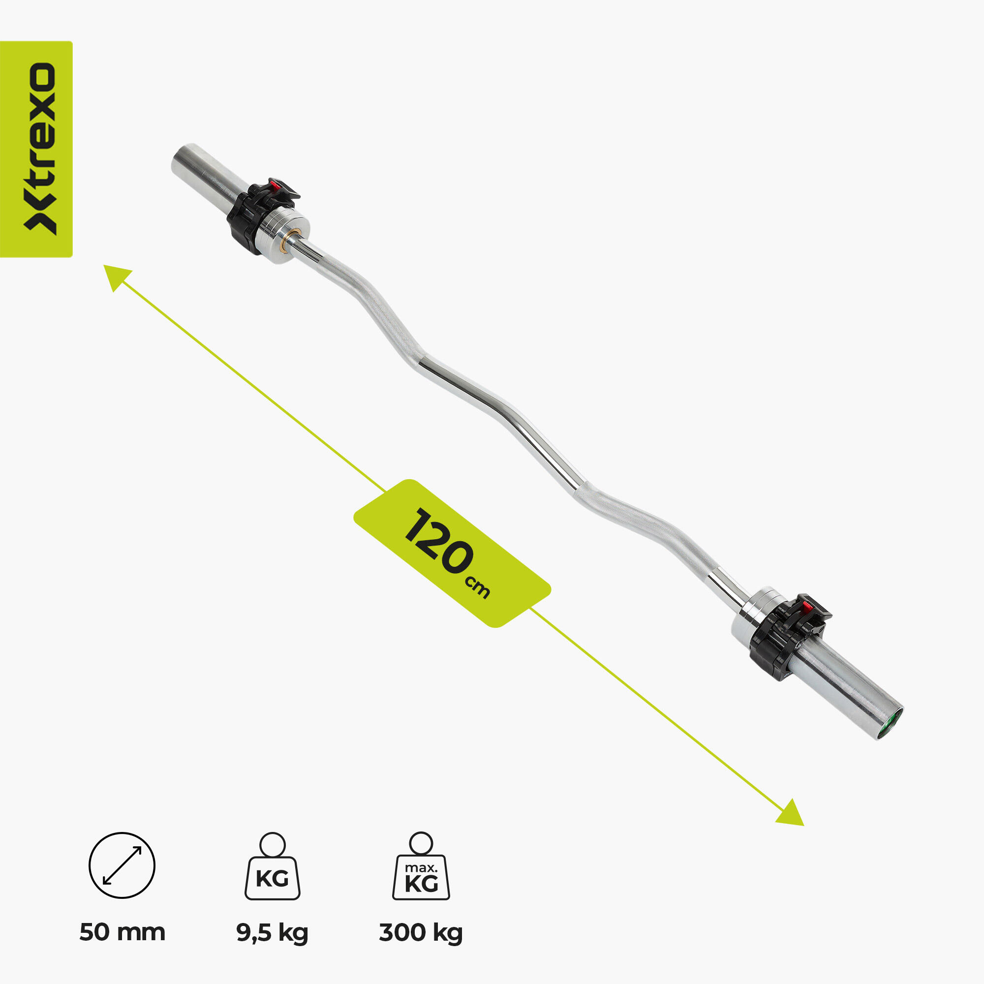 Griffo spezzato XTREXO TX-CBB120 3/7