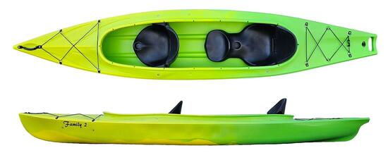 KAJAK DWUOSOBOWY DO PŁYWANIA SCORPIO KAYAK FAMILY 2 HD