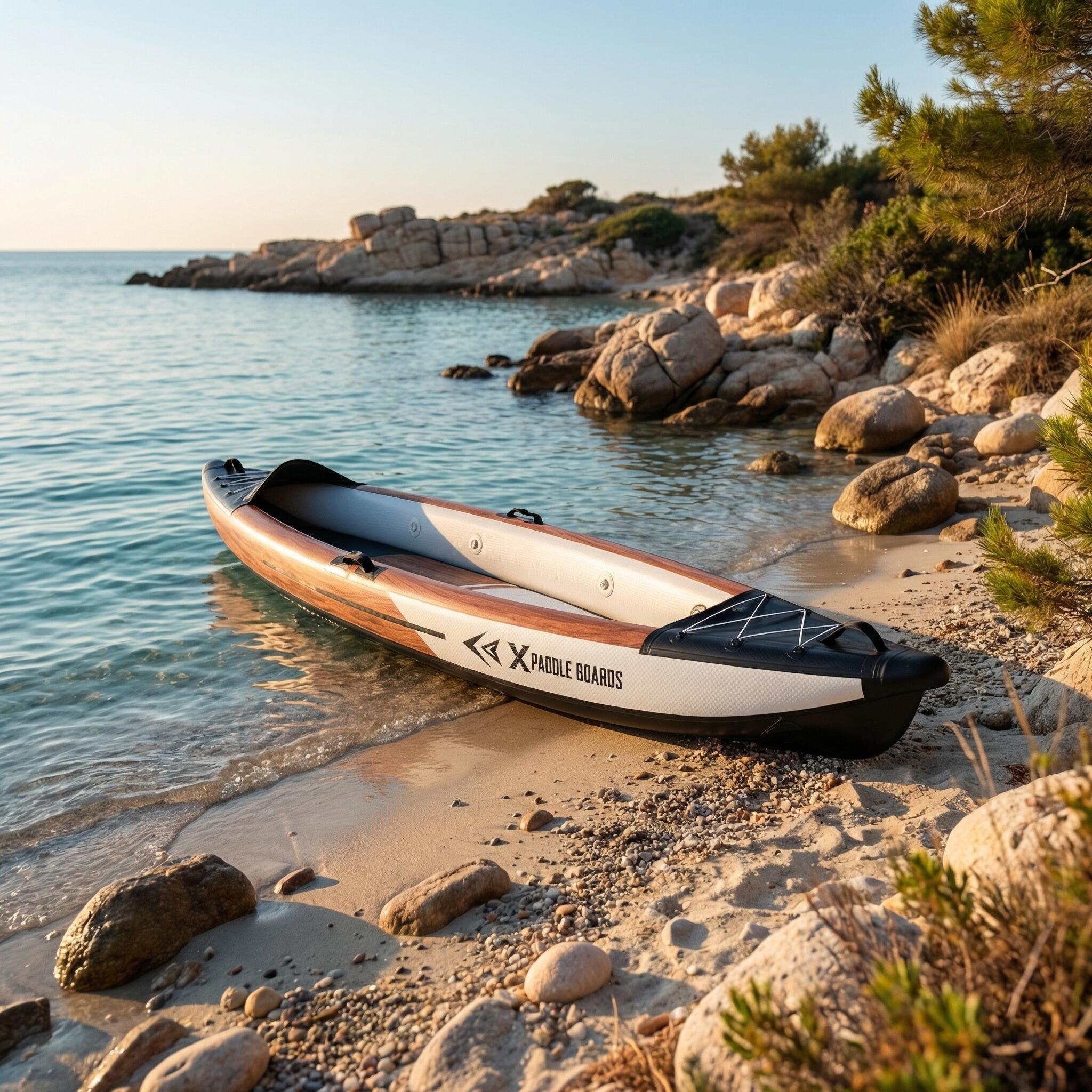 Canoë Kayak Gonflable 1 place dropstitch 366 x 75 x 42cm  K-NATURAL 6/8