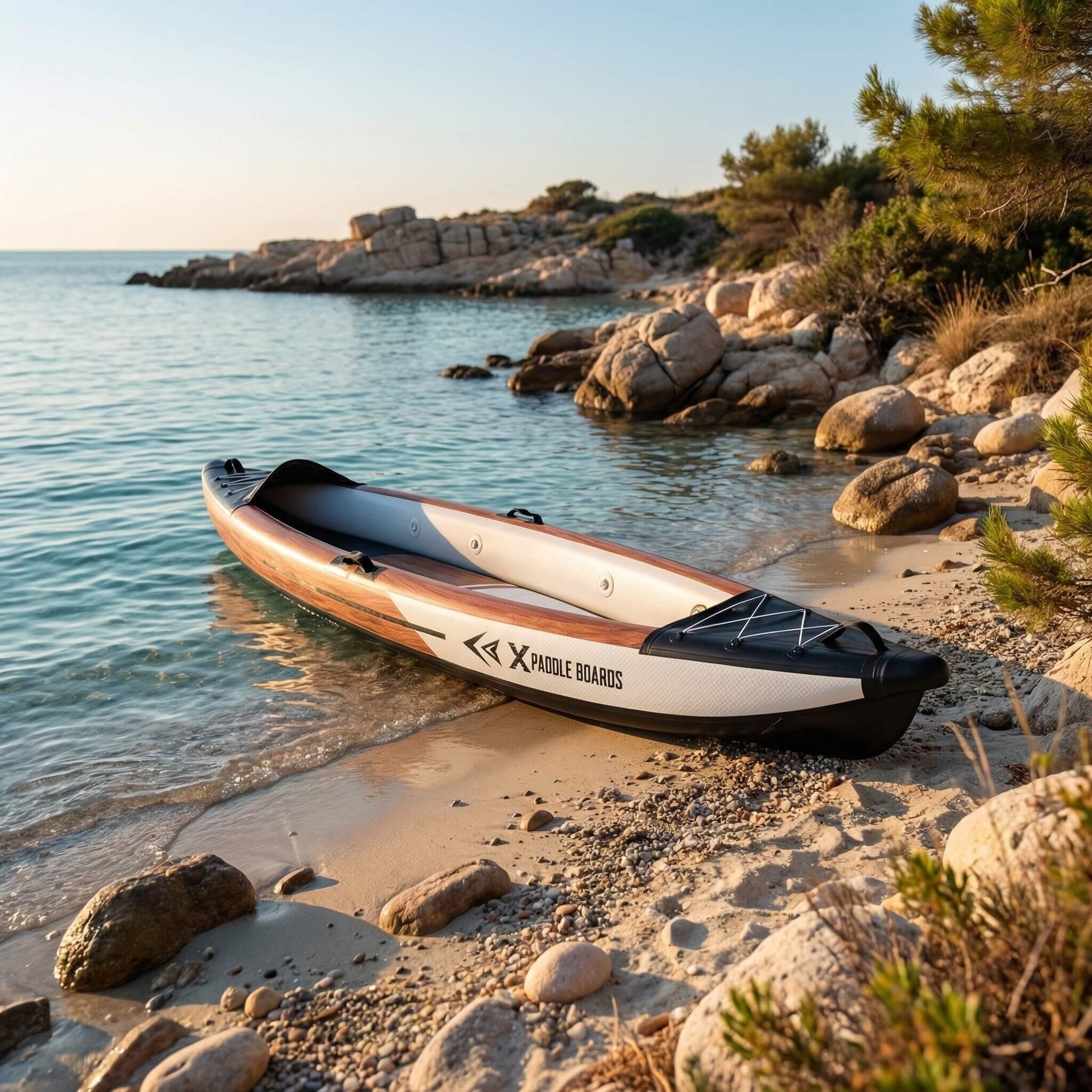 Canoë Kayak Gonflable 3 places dropstitch 490 x 85 x 42 cm    K-Black 4/8