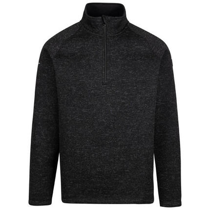 Polaire Trespass Corsham homme noir chiné