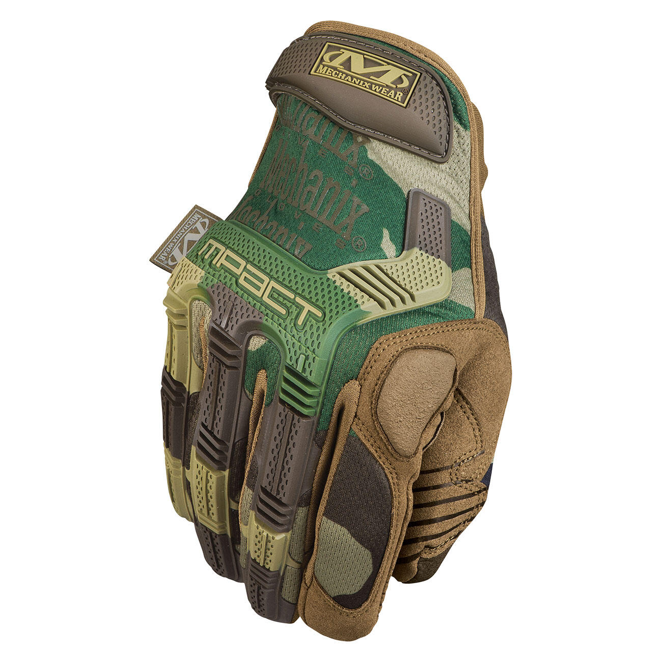 MECHANIX M-Pact Woodland Camo CAMOUFLAGE S