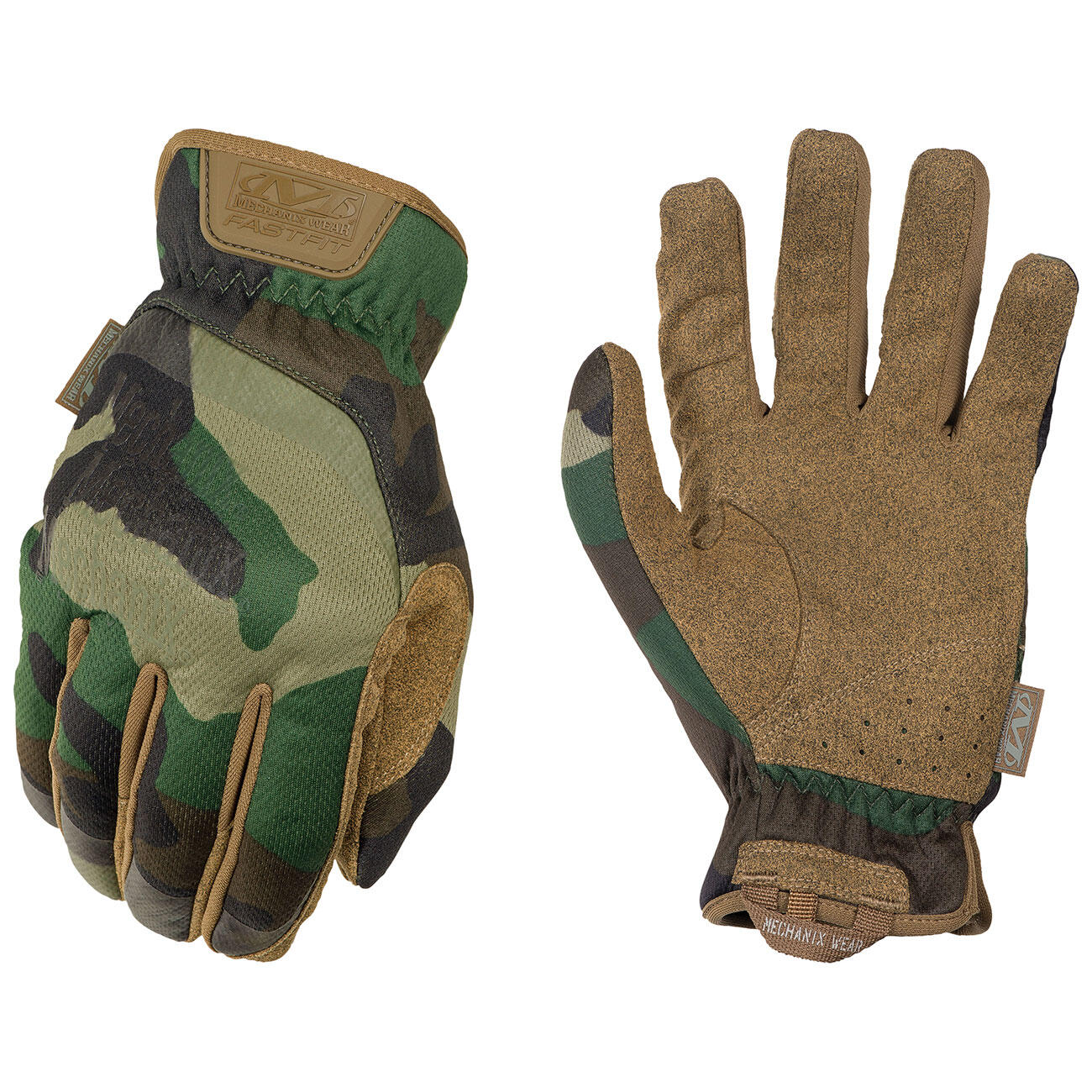 MECHANIX Mechanix Fastfit Woodland Camo  CAMOUFLAGE XL 5/6