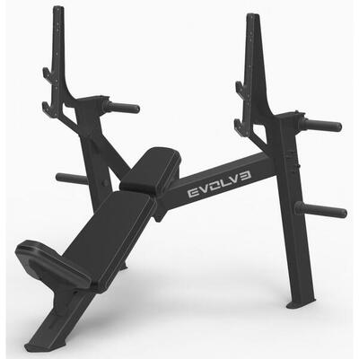 Olympic incline bench press - evolve fitness ec-510