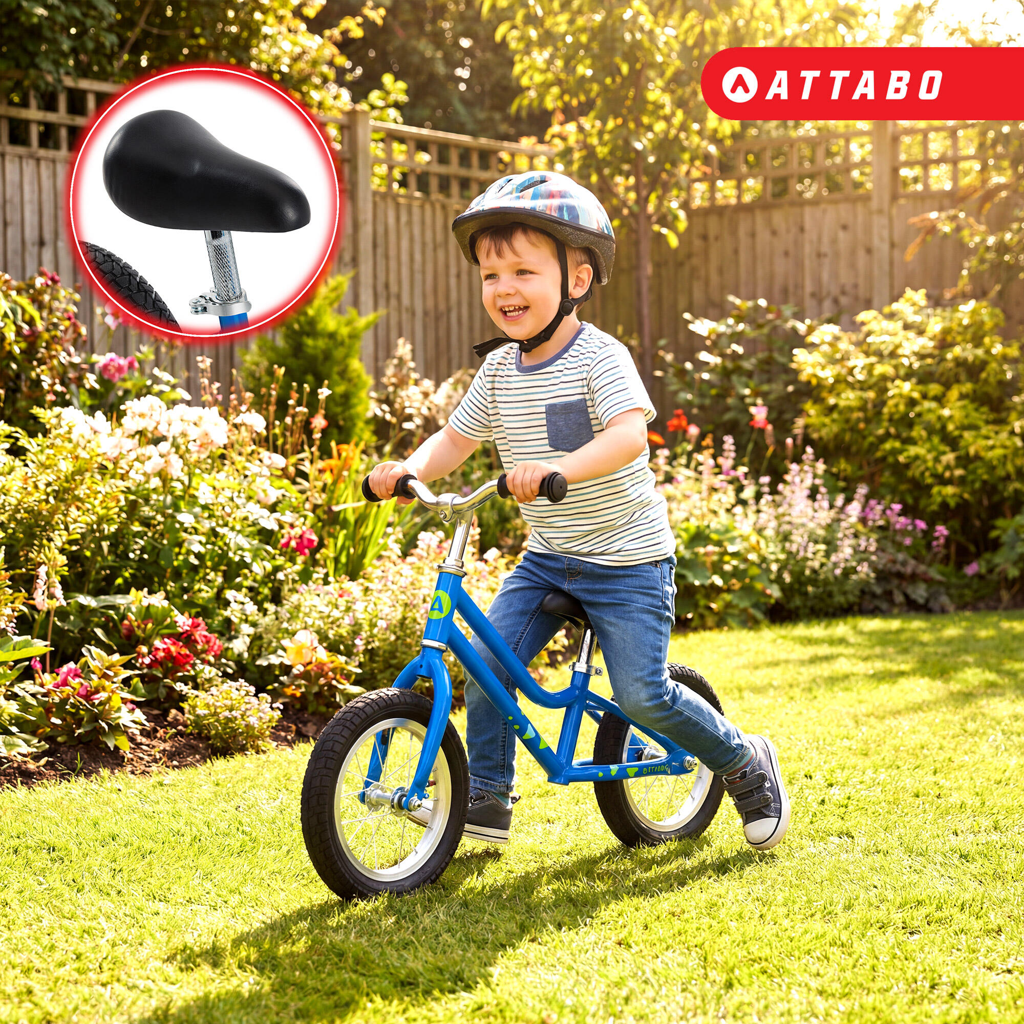 Bicicleta de equilibrio ATTABO Ace 12 6/7