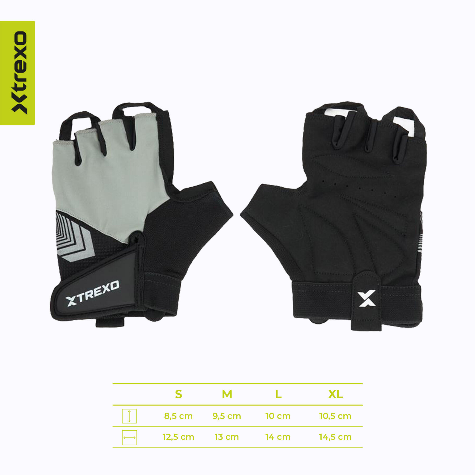 XTREXO GG1 fitnesshandschoenen 3/7