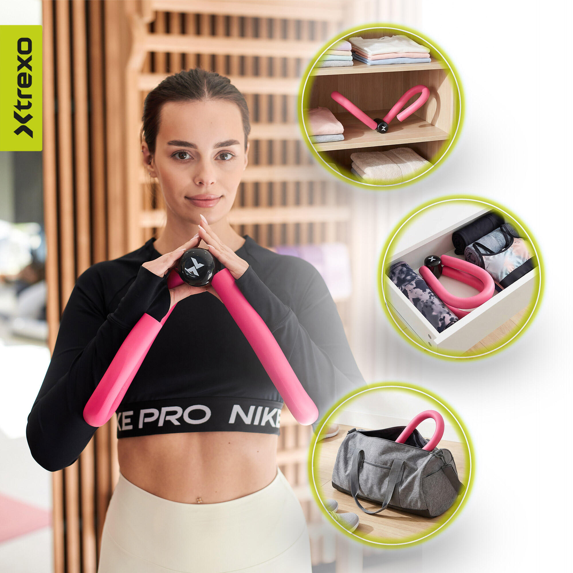 Alfinete para exercícios XTREXO TXO-B4Z080-PK 6/7