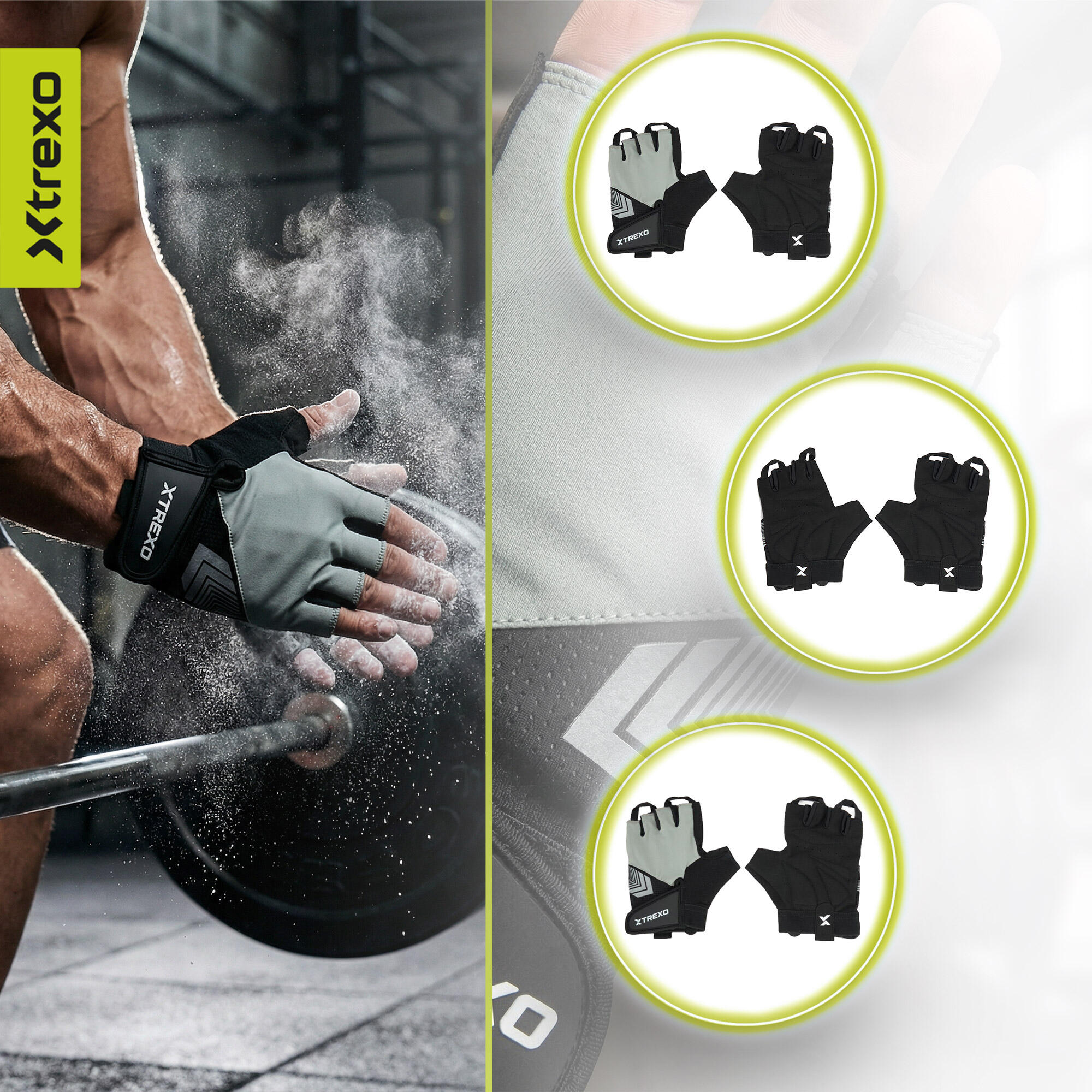XTREXO GG1 fitnesshandschoenen 5/7
