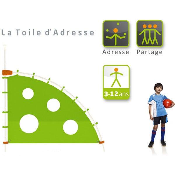 Toile d'adresse pour structure de jeux EVO 3/3