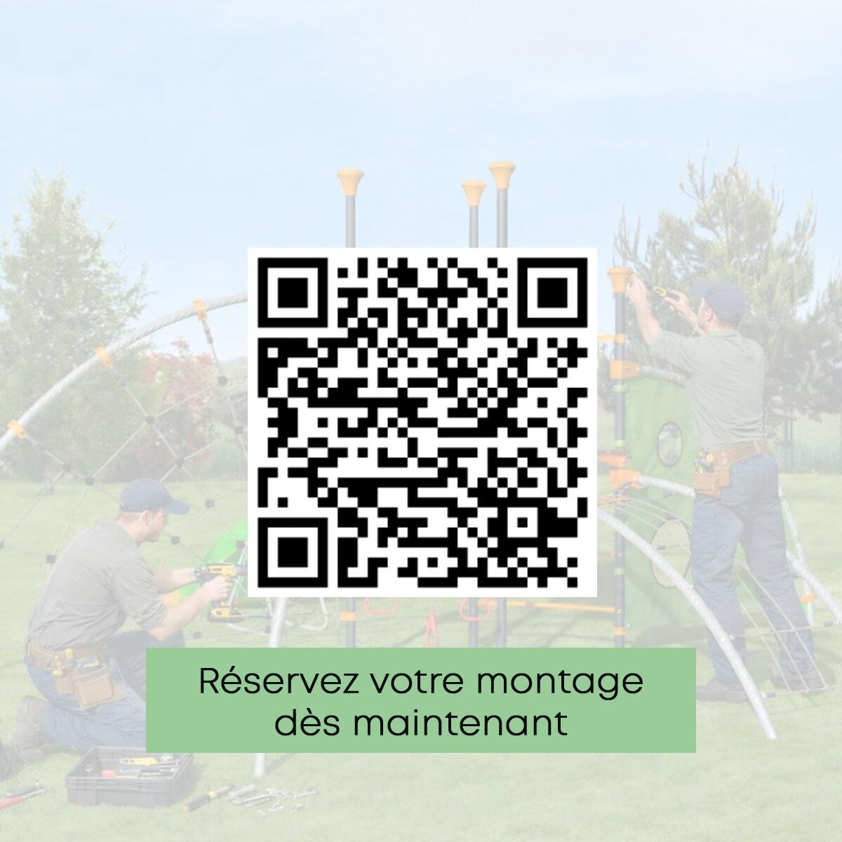Structure de jeux 8 enfants Trigano EVO ZENY 4/7