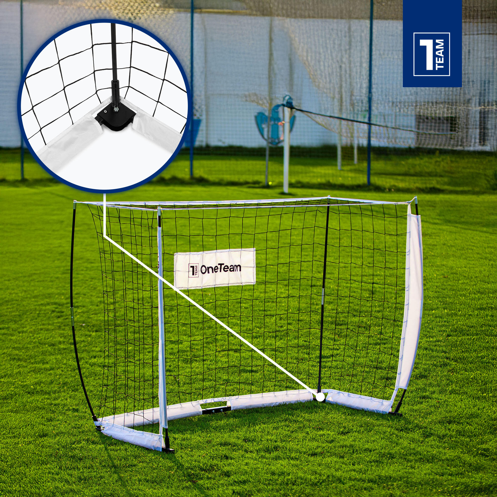 Porta da calcio OneTeam Flex Square 120 x 80 cm 4/7