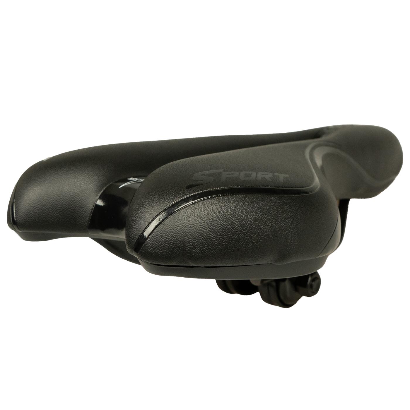 Voltano Sport Fietszadel – Zwart - Gel - Trekking Zadel 3/7