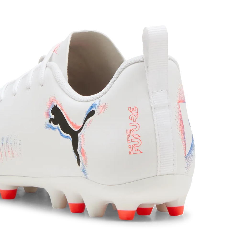 Chaussures de football à crampons pour enfant Puma future 8 play Blanc 3/5