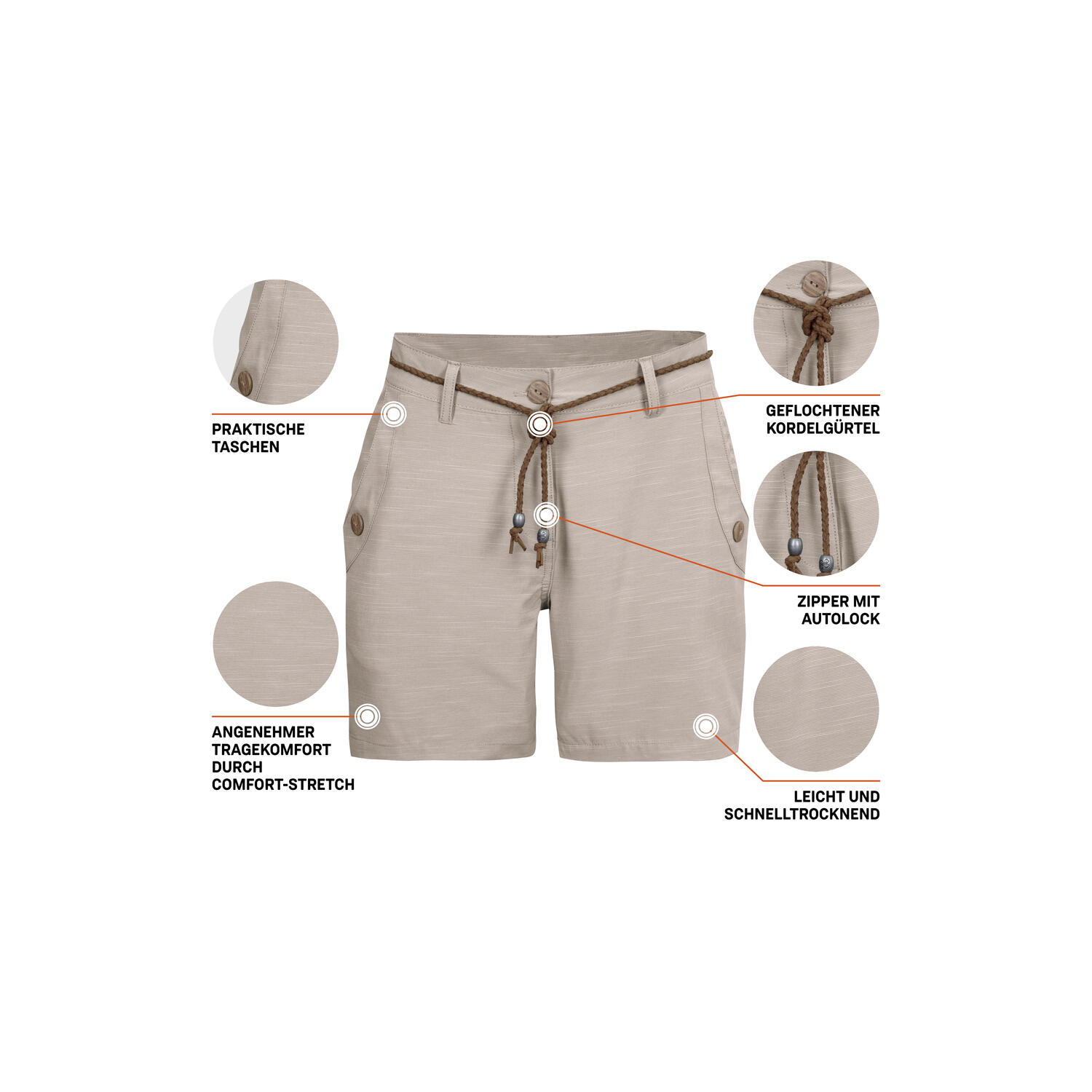 Damen Shorts Shorts GS 89 WMN SHRTS 6/6