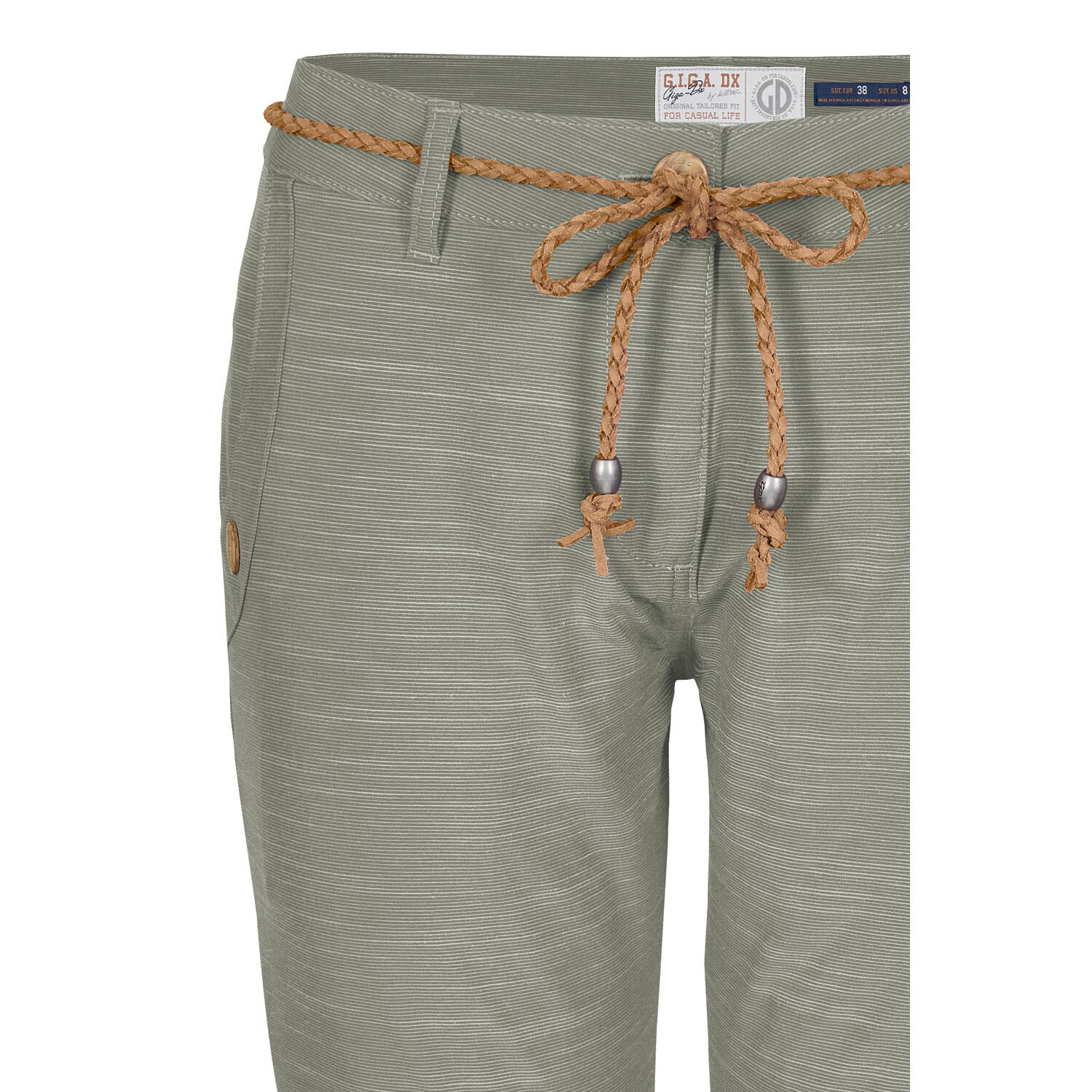 G.I.G.A. DX Caprihose für Damen mit Gürtel 3/5